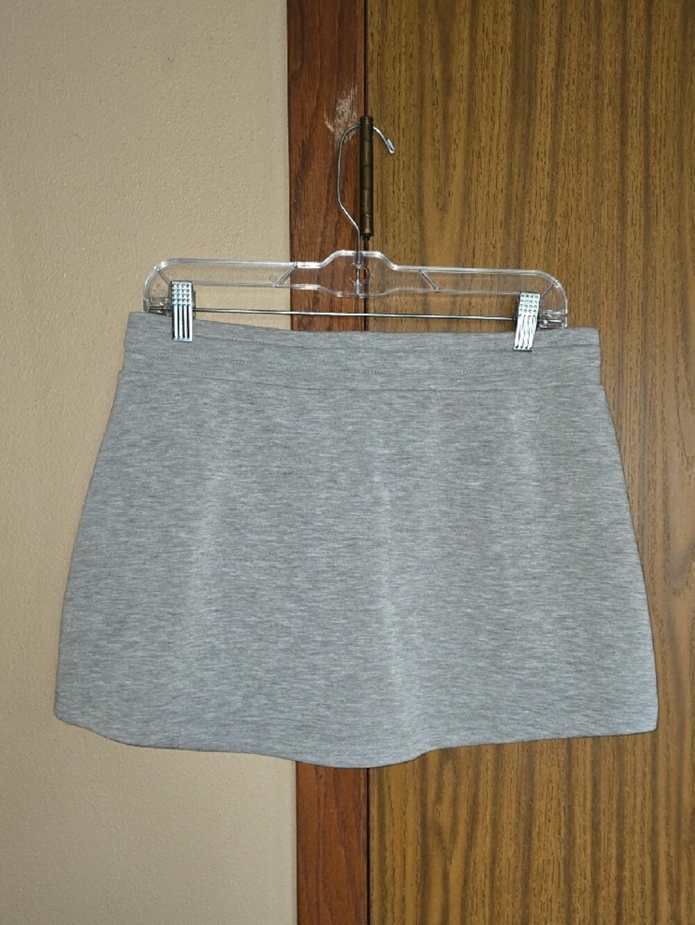 Ocean Drive Gray Drawstring Mini Skirt - Picture 5 of 5
